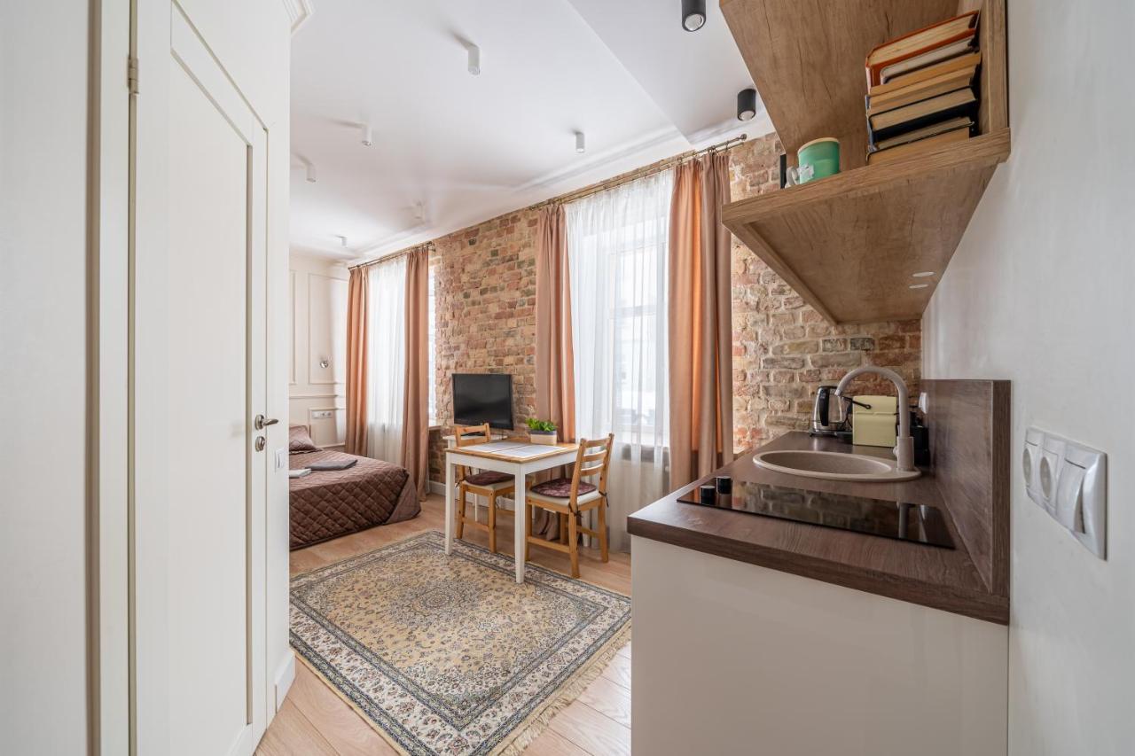 Stylish Studio Close To City Center, Cafes & Parks & Local Dining รีกา ภายนอก รูปภาพ