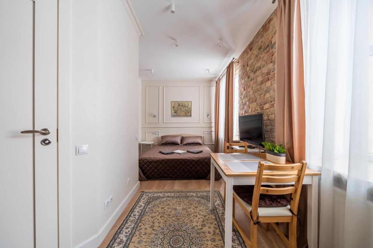 Stylish Studio Close To City Center, Cafes & Parks & Local Dining รีกา ภายนอก รูปภาพ