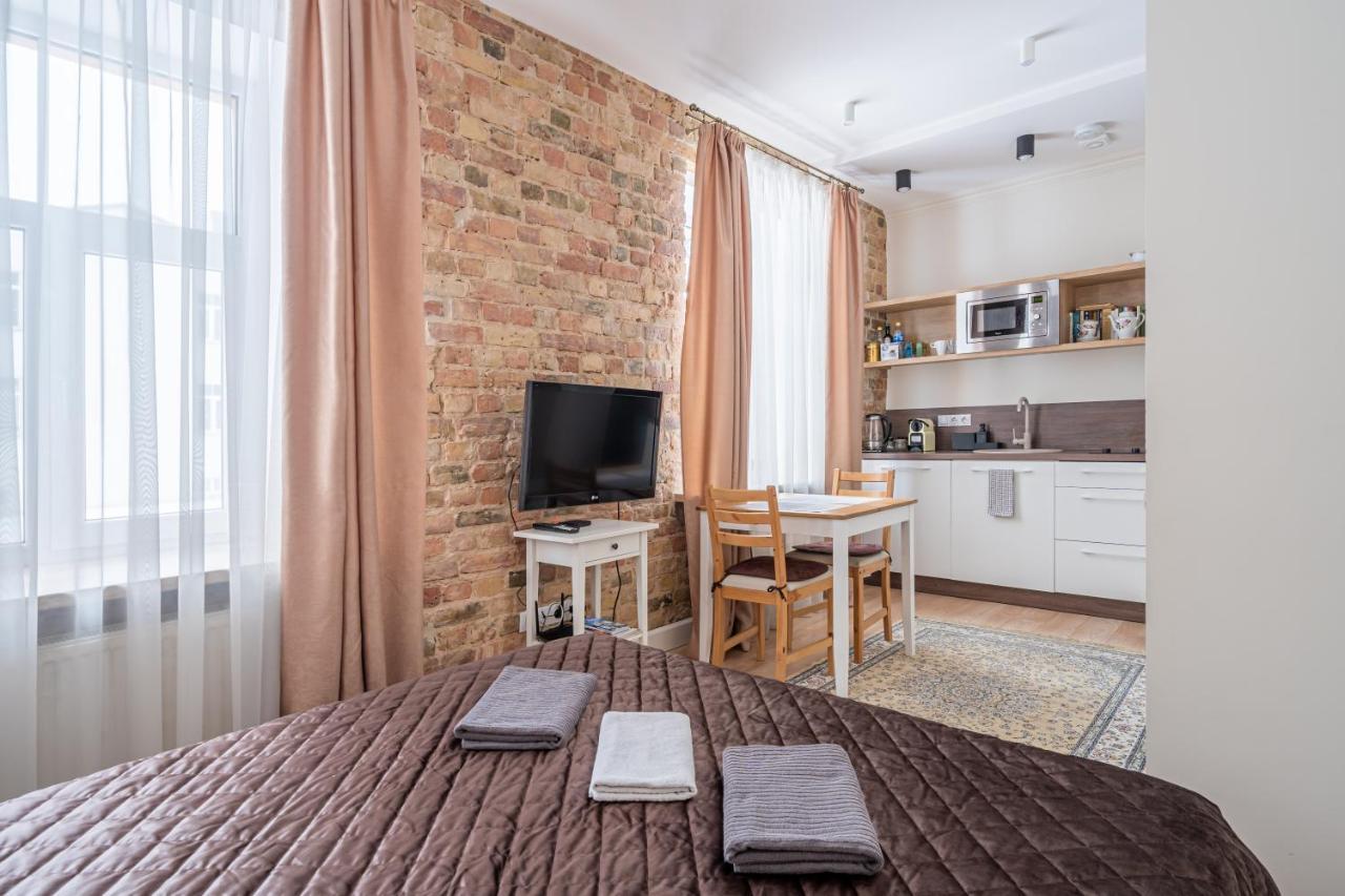 Stylish Studio Close To City Center, Cafes & Parks & Local Dining รีกา ภายนอก รูปภาพ